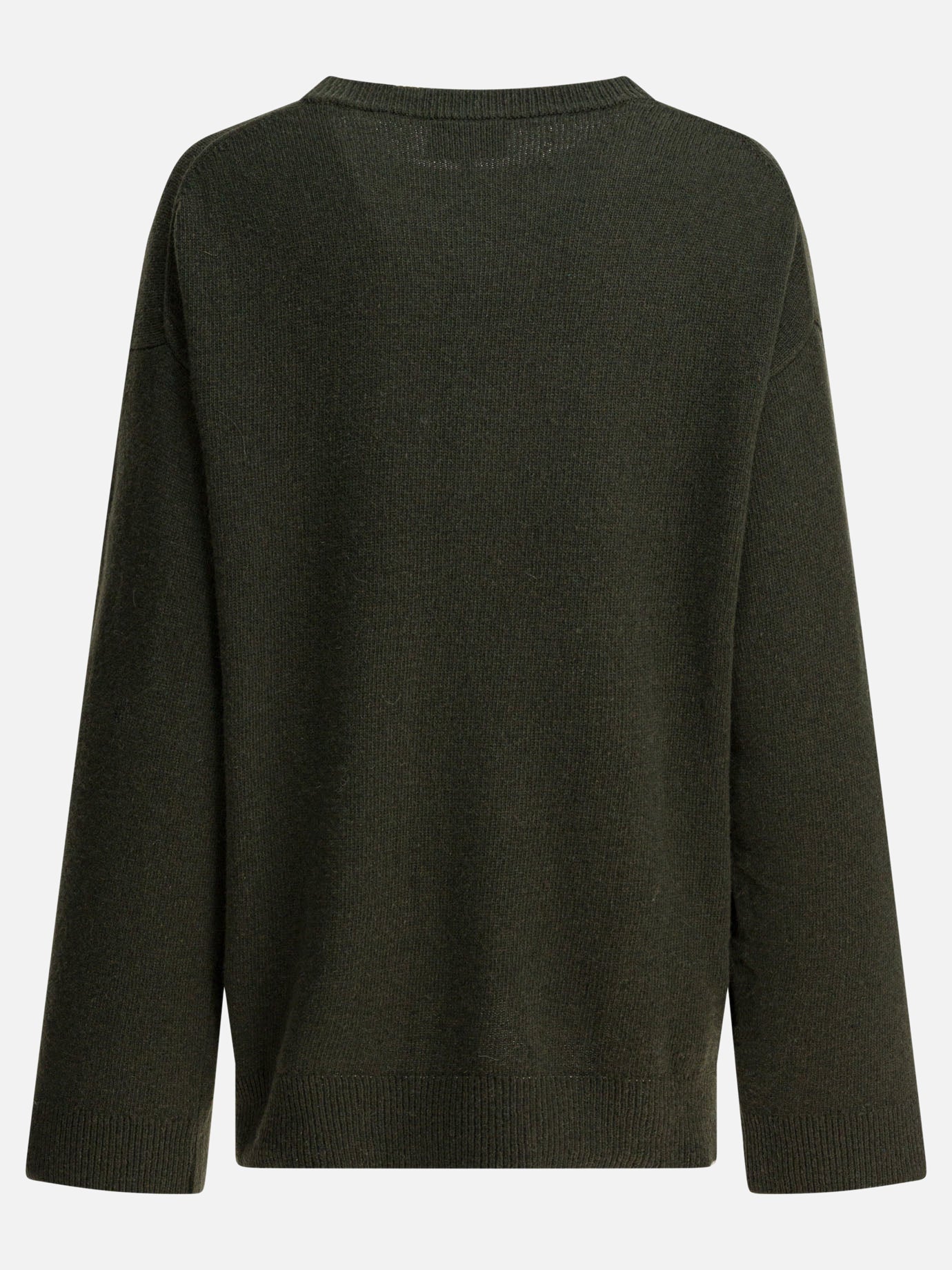 Crewneck sweaters Logo  Green - Ganni Women | PDP | VIETTI Online Store | Zoom-Modal_2
