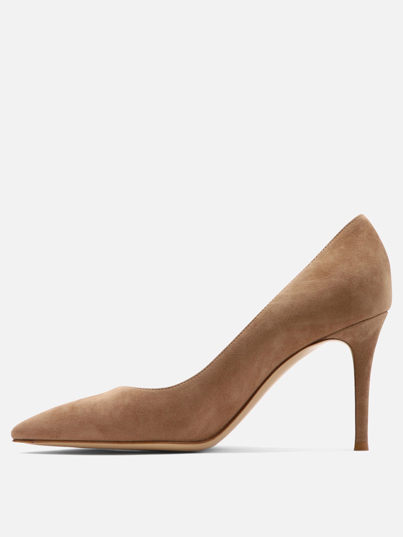 Décolleté 100% patent leather - 100% leather  Beige - Gianvito Rossi Donna | PDP | VIETTI Online Store | Zoom-Modal_3
