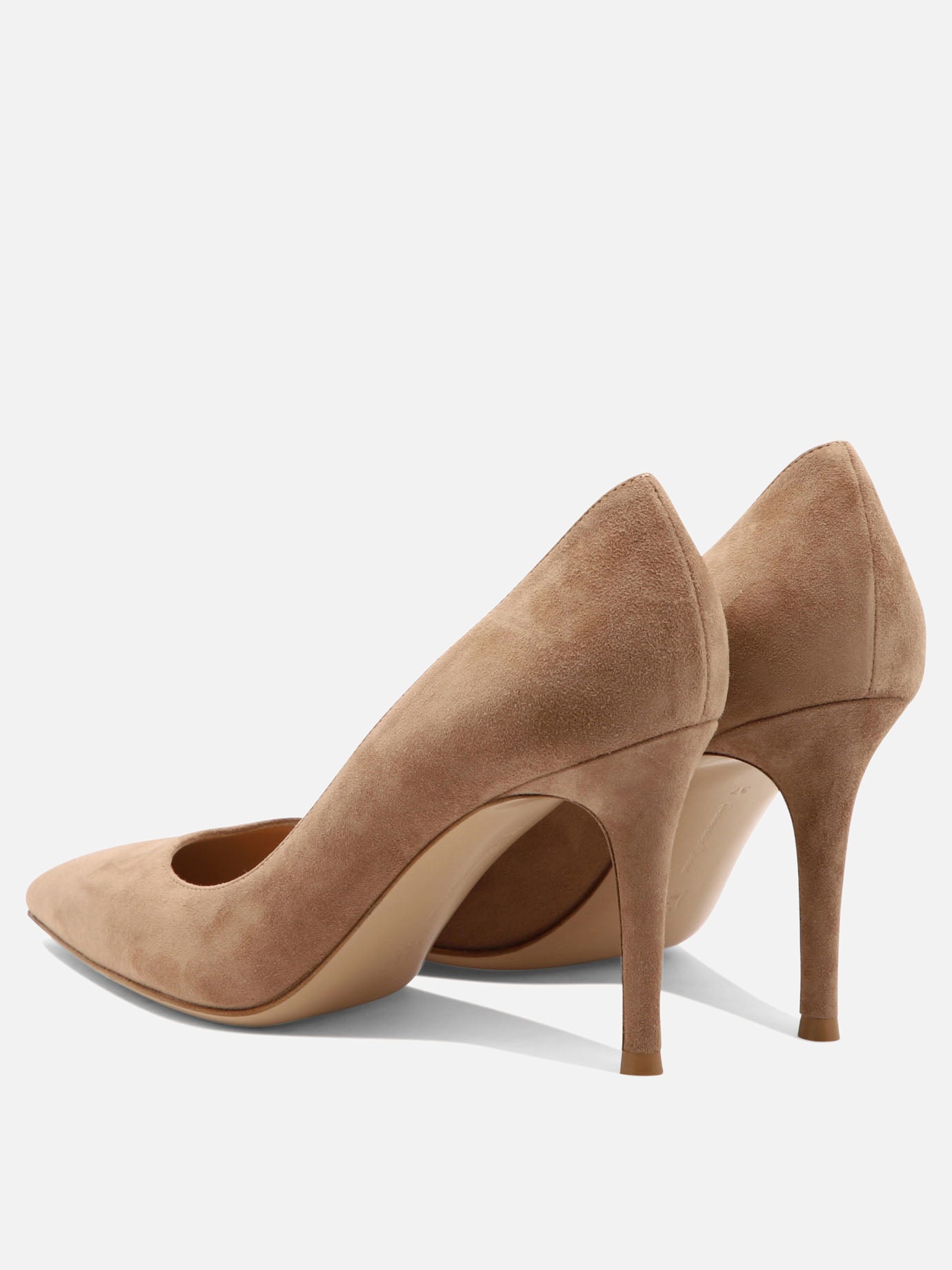 Décolleté 100% patent leather - 100% leather  Beige - Gianvito Rossi Donna | PDP | VIETTI Online Store | Zoom-Modal_4
