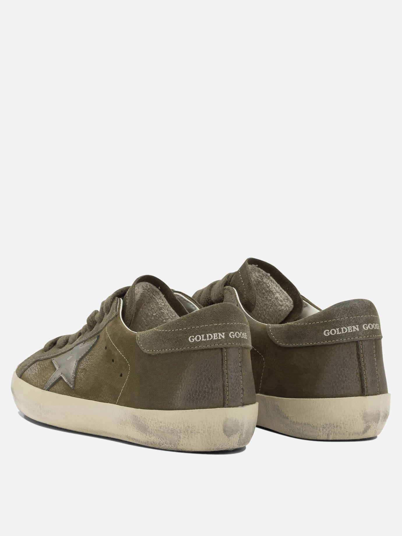 Low top sneakers 100% calf leather - 100% rubber  Green - Golden Goose Men | PDP | VIETTI Online Store | Zoom-Modal_4
