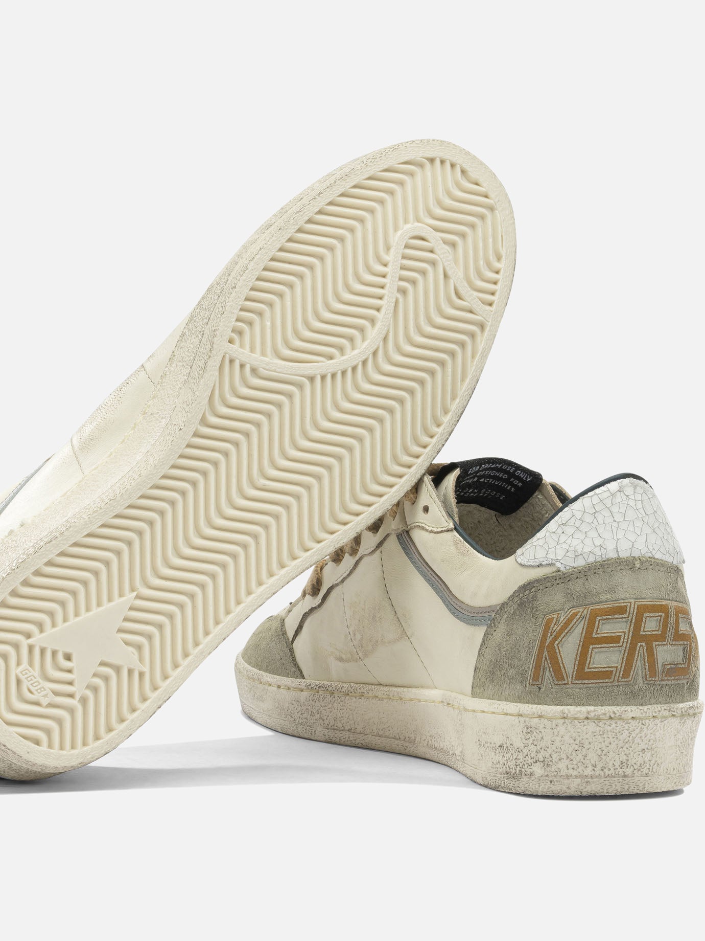 Low top sneakers 72% ovine leather 28% cow leather - 100% rubber  White - Golden Goose Men | PDP | VIETTI Online Store | thumbnail_5