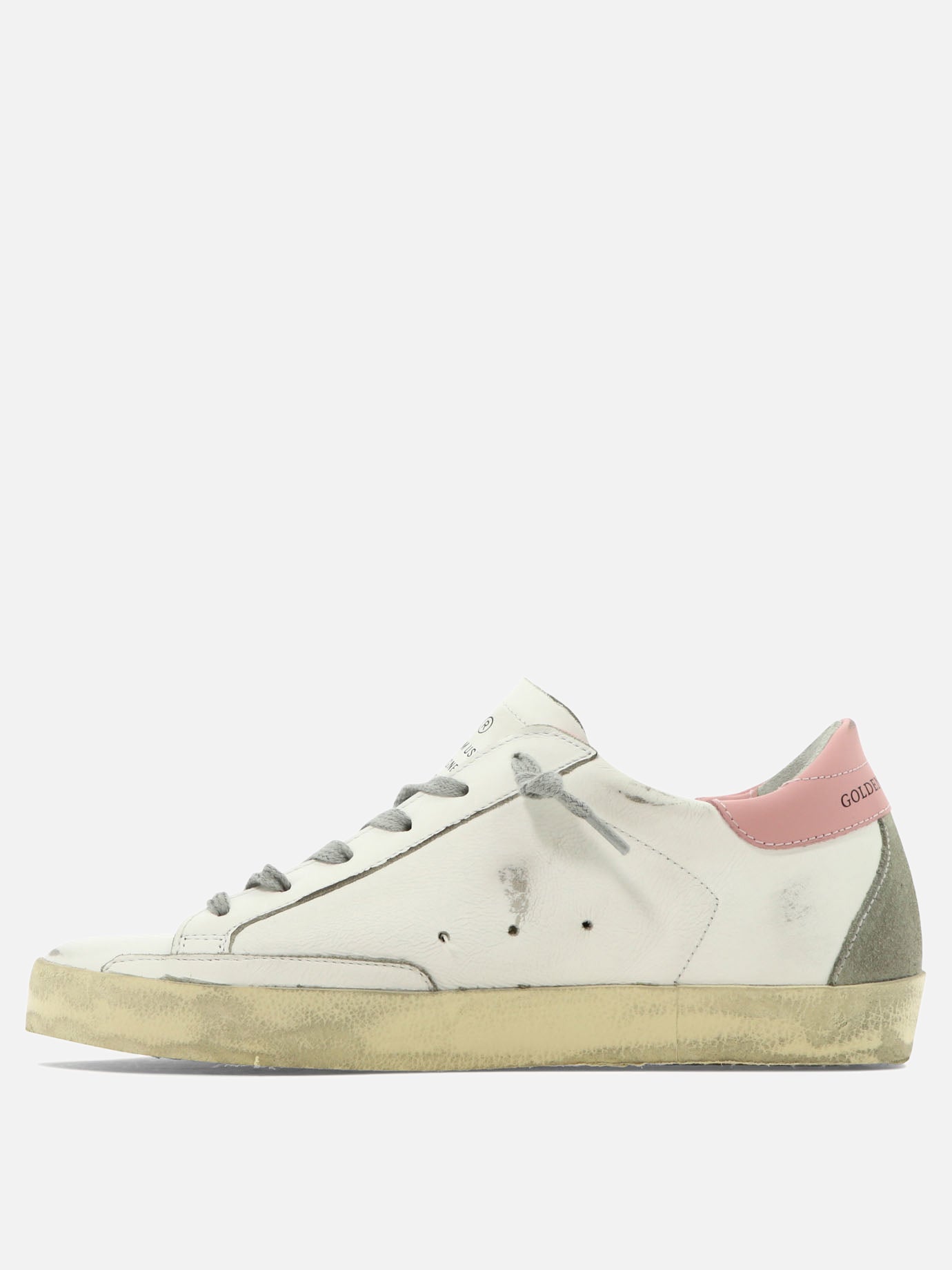 Sneaker basse 100% calf leather - 100% rubber  Bianco - Golden Goose Donna | PDP | VIETTI Online Store | thumbnail_3