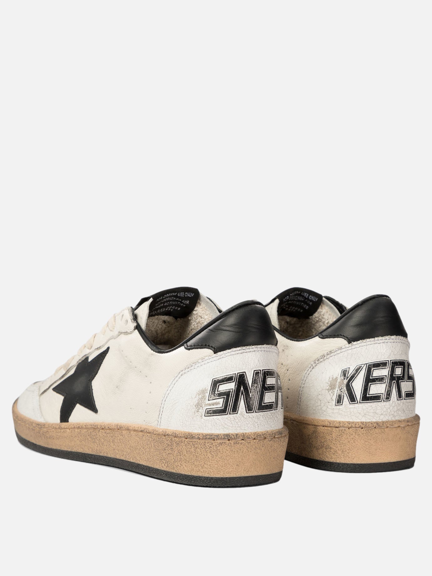 Low top sneakers 74% goat leather 26% cow leather - 100% rubber  White - Golden Goose Women | PDP | VIETTI Online Store | thumbnail_4