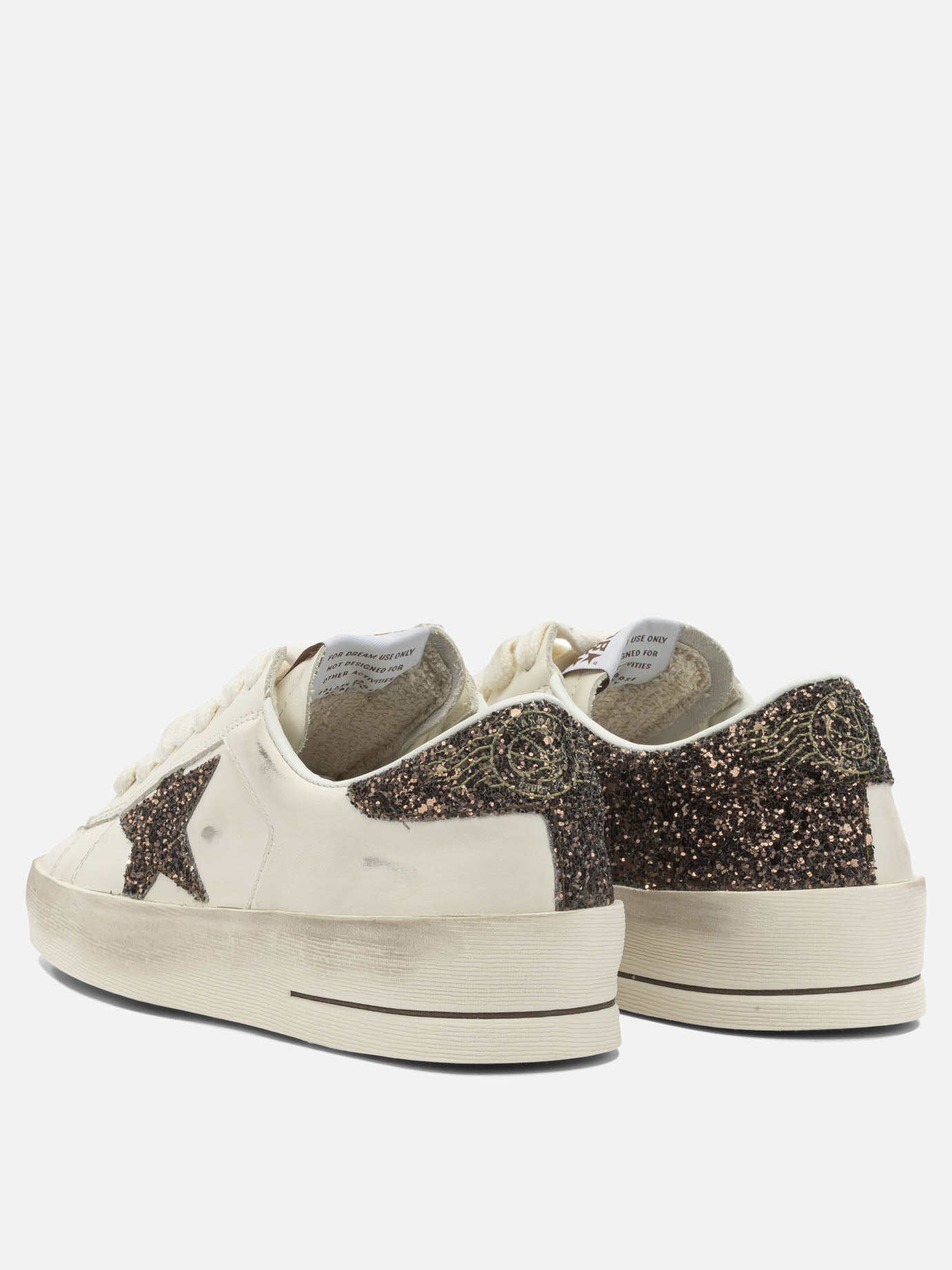 Low top sneakers 88% goat leather 12% cow leather - 100% rubber  White - Golden Goose Women | PDP | VIETTI Online Store | thumbnail_4
