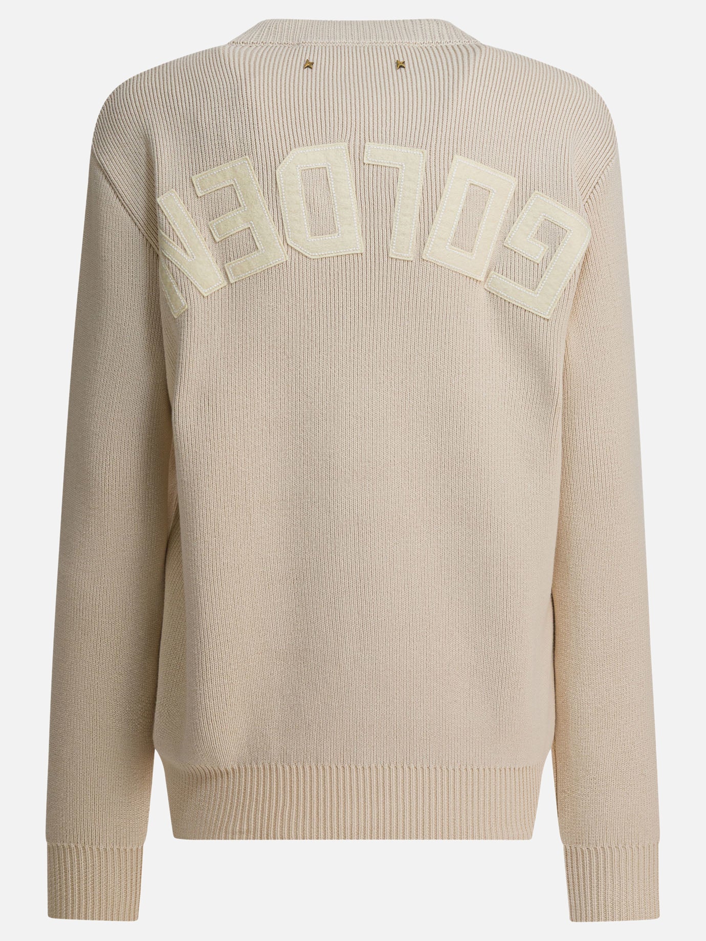 Crewneck sweaters Solid colour  Beige - Golden Goose Women | PDP | VIETTI Online Store | Zoom-Modal_2
