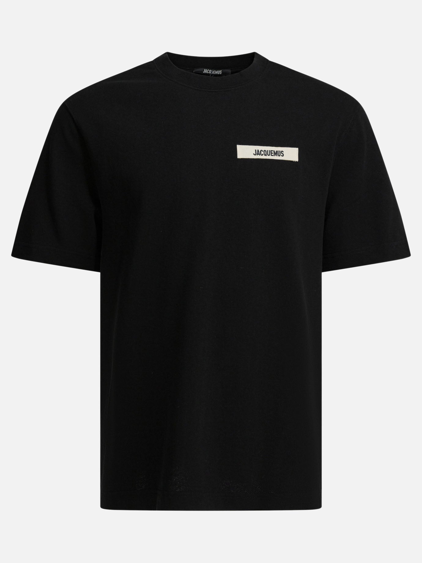 Crewneck t-shirts Logo  Black - Jacquemus Men | PDP | VIETTI Online Store | thumbnail