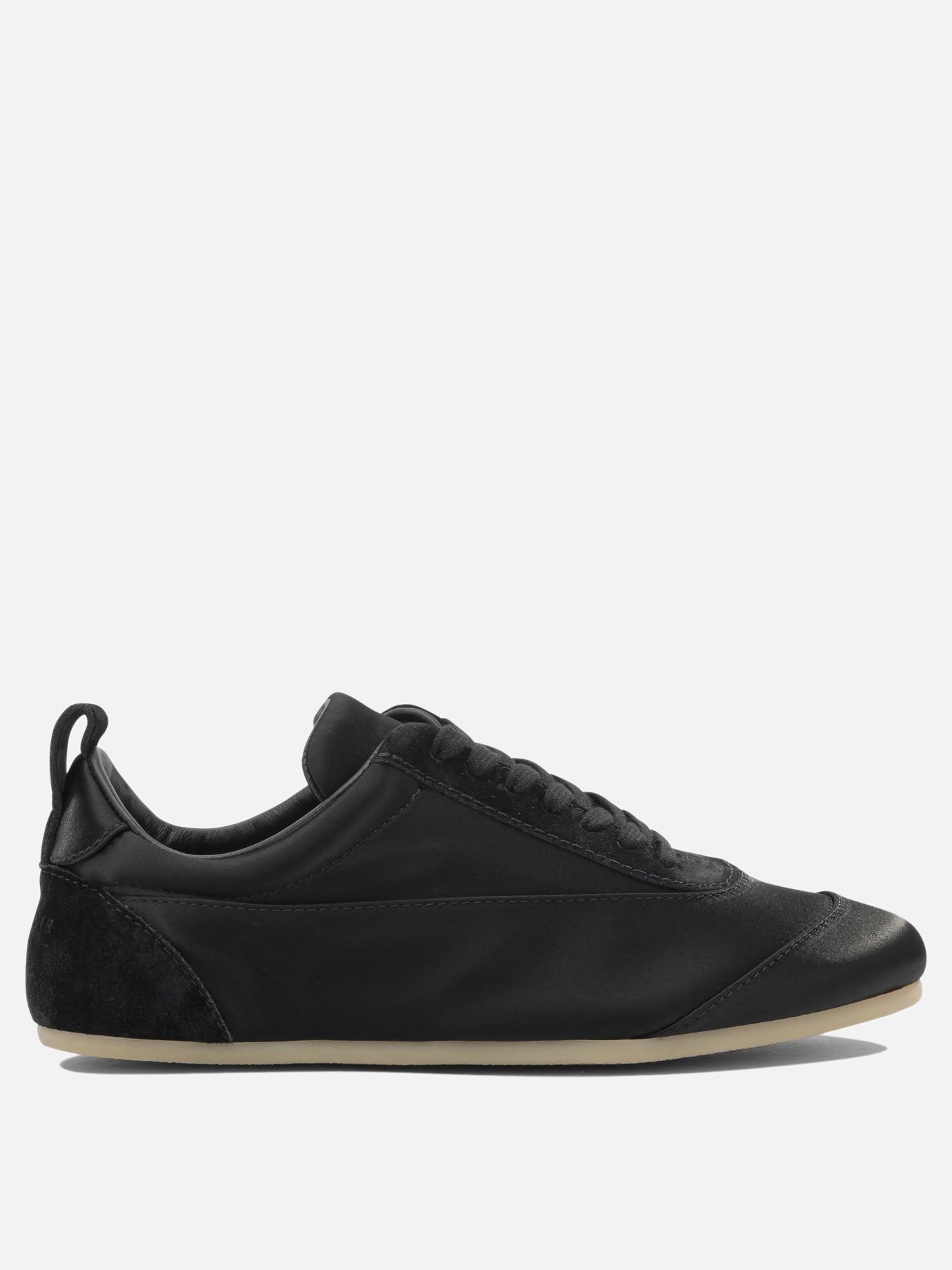 Low top sneakers 44% cotton 36% acetate 16% polyamide 4% elastane - 100% rubber  Black - Jil Sander Women | PDP | VIETTI Online Store | Zoom-Modal
