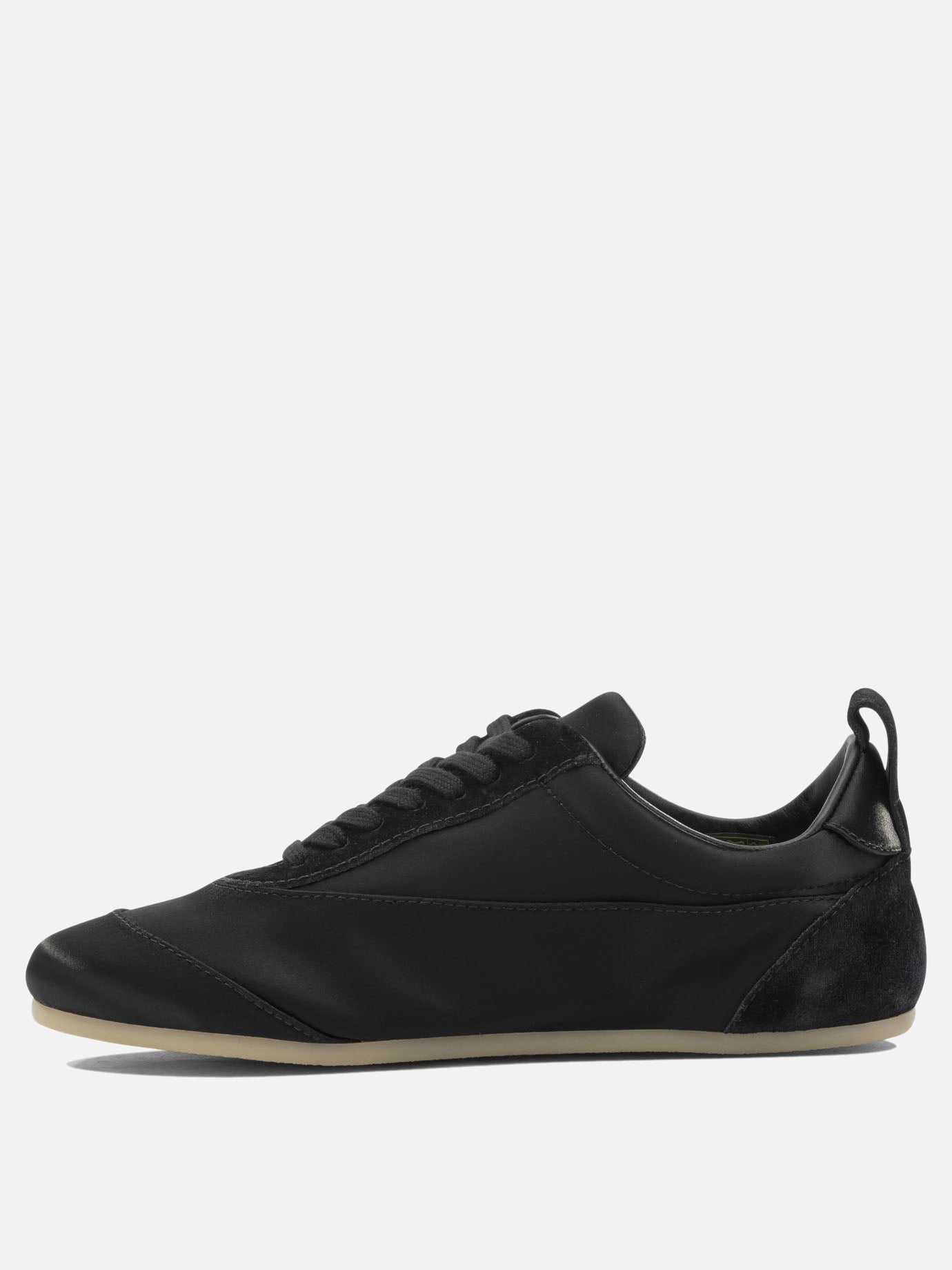 Low top sneakers 44% cotton 36% acetate 16% polyamide 4% elastane - 100% rubber  Black - Jil Sander Women | PDP | VIETTI Online Store | Zoom-Modal_3
