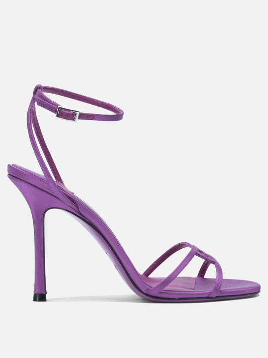 Heeled sandals 1998 LEO 100  Purple - Jimmy Choo Women | PLP | VIETTI Online Store 
