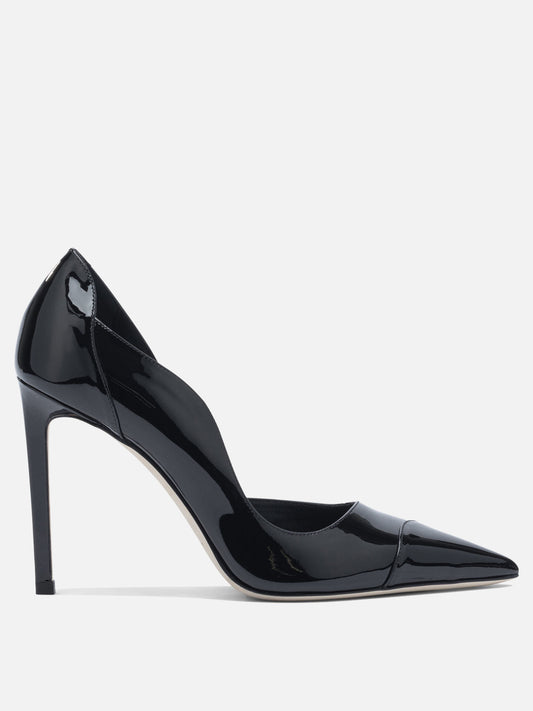 Pumps 88% leather 5% salpa 3% metal 4% plastic - 100% calf  Black - Jimmy Choo Women | PLP | VIETTI Online Store 
