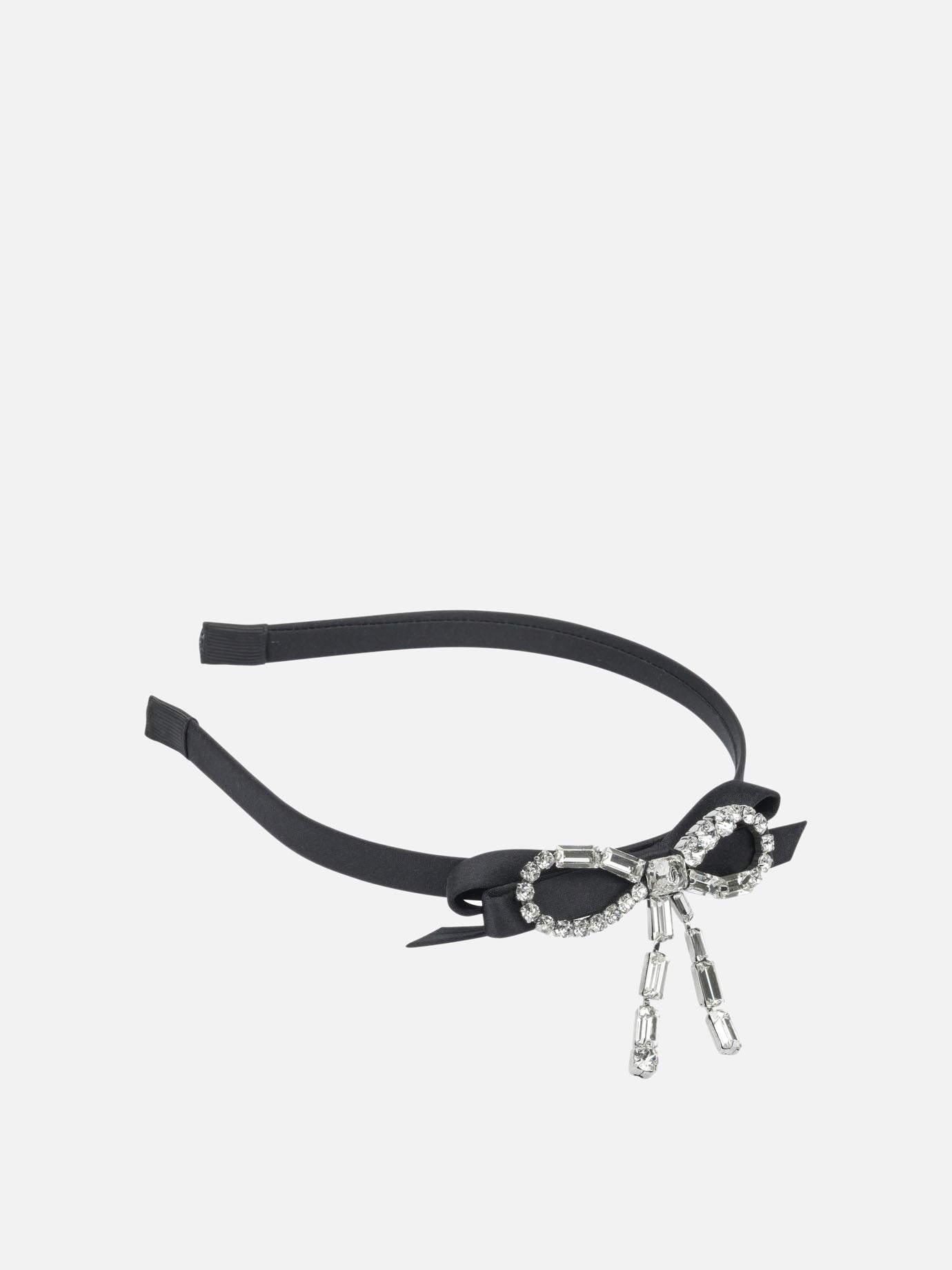 Headbands 60% polyester 20% steel 20% crystal  Black - Jimmy Choo Women | PDP | VIETTI Online Store | thumbnail