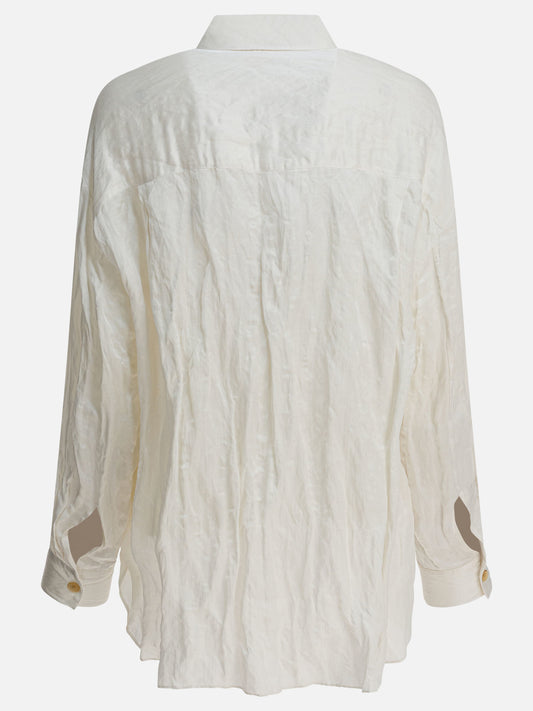 Casual shirts Solid colour  Grey - Khaite Women | PLP | VIETTI Online Store | 2
