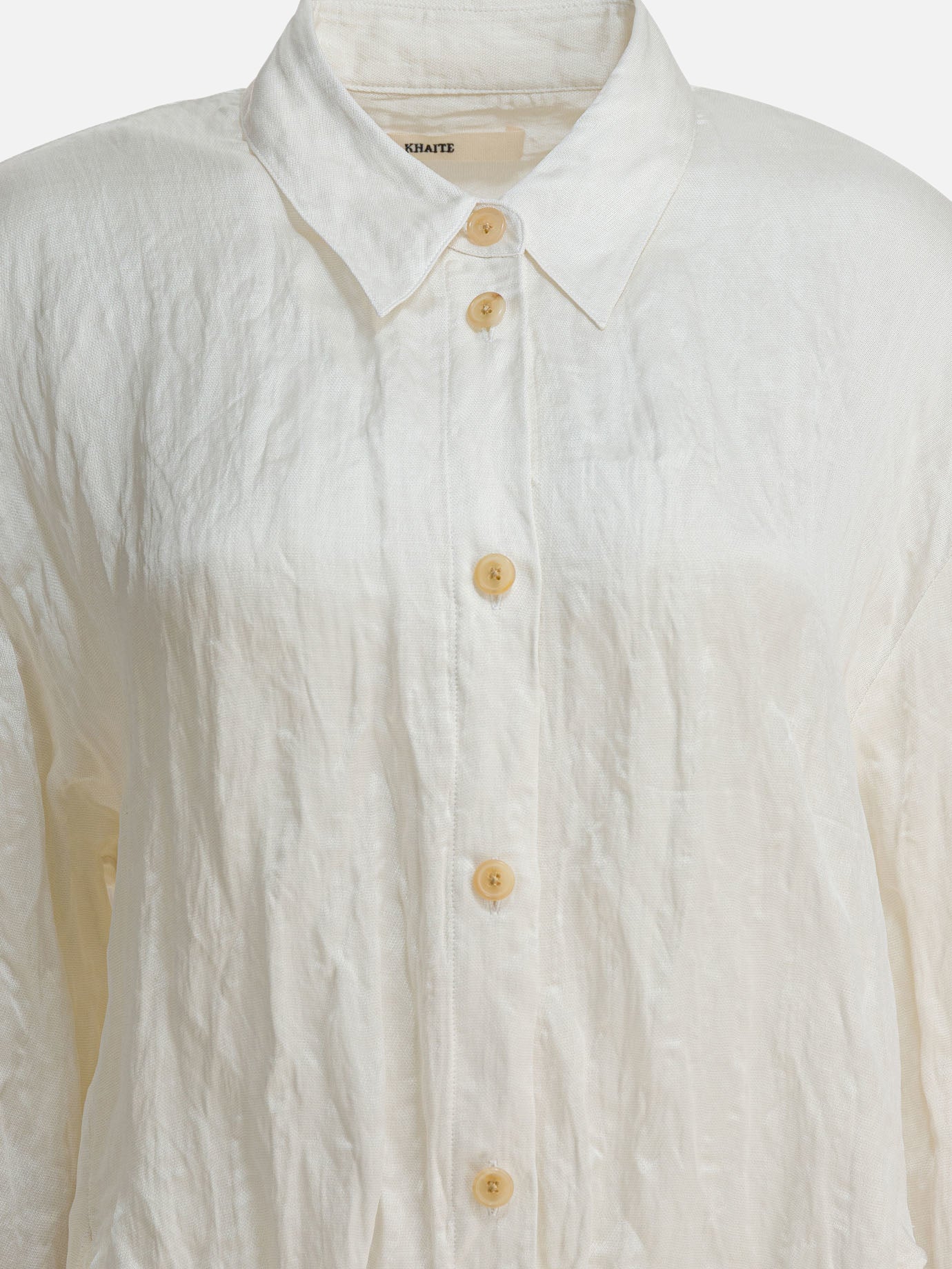 Casual shirts Solid colour  Grey - Khaite Women | PDP | VIETTI Online Store | thumbnail_3