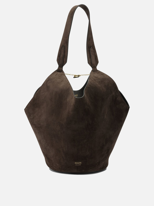 Medium bags 100% calfskin  Brown - Khaite Women | PDP | VIETTI Online Store 

