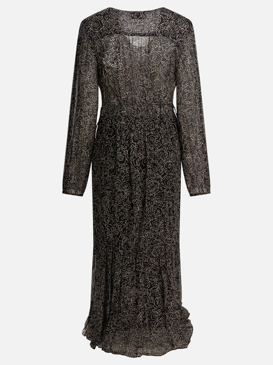 Midi dresses Floral  Black - Marant Étoile Women | PLP | VIETTI Online Store | 2
