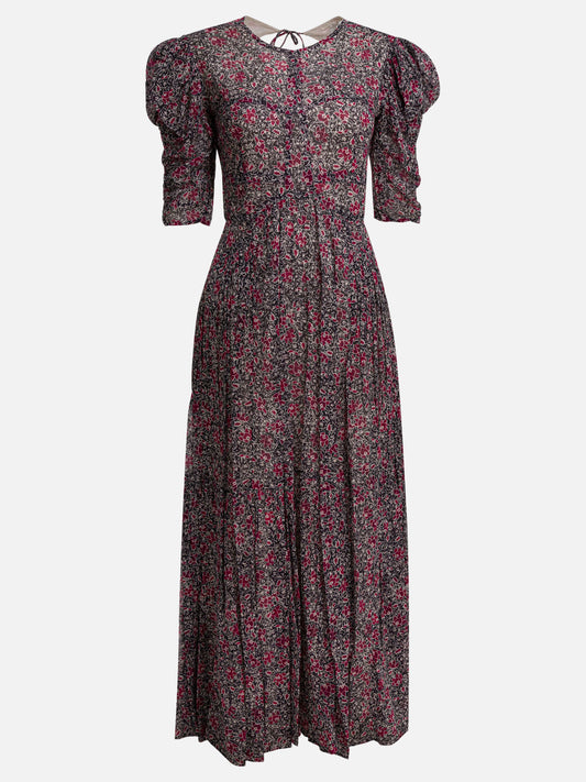 Long dresses Floral  Fuchsia - Marant Étoile Women | PLP | VIETTI Online Store 
