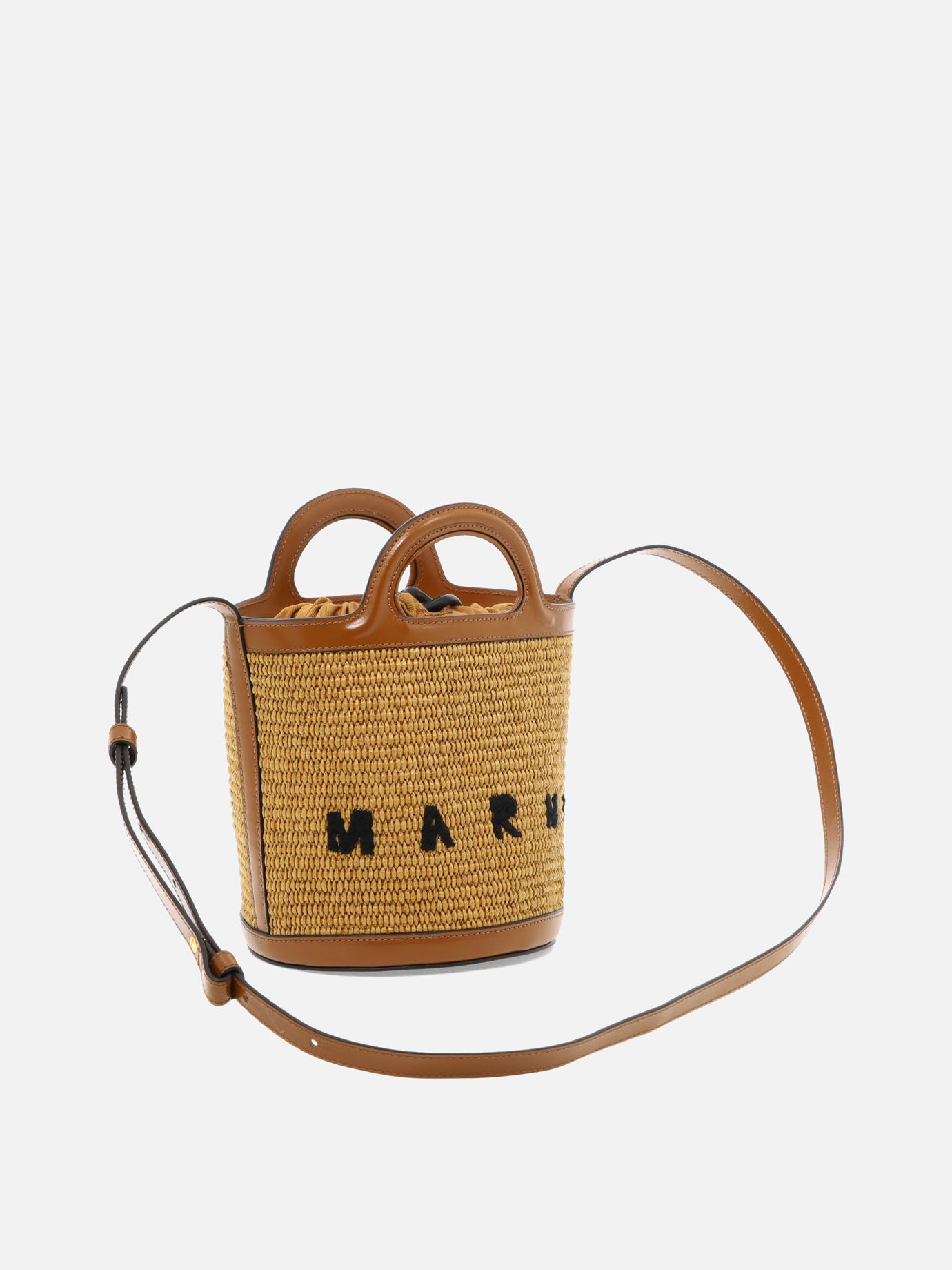 Mini bags 52% cotton 48% polyamide - 100% leather - Lining: 100% cotton  Beige - Marni Women | PDP | VIETTI Online Store | Zoom-Modal_2
