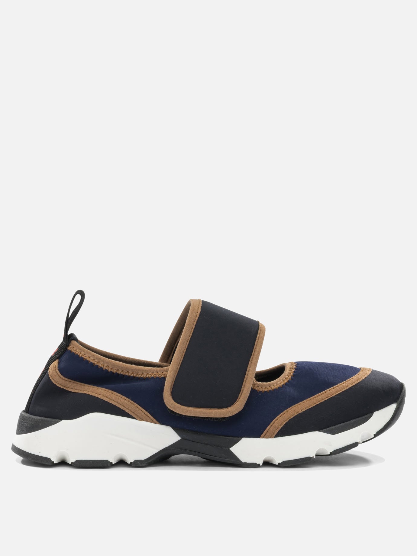 Low top sneakers 80% polyamide 20% elastane - 100% rubber  Blue - Marni Women | PDP | VIETTI Online Store | Zoom-Modal
