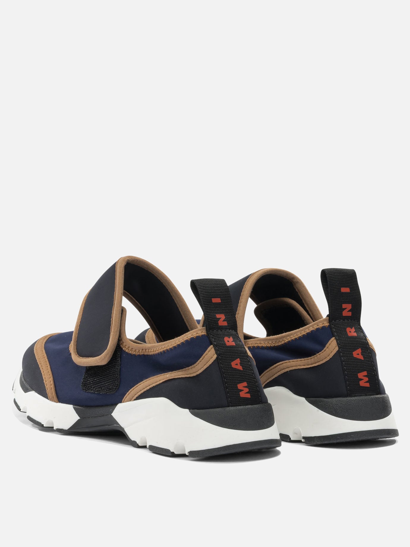 Low top sneakers 80% polyamide 20% elastane - 100% rubber  Blue - Marni Women | PDP | VIETTI Online Store | Zoom-Modal_4
