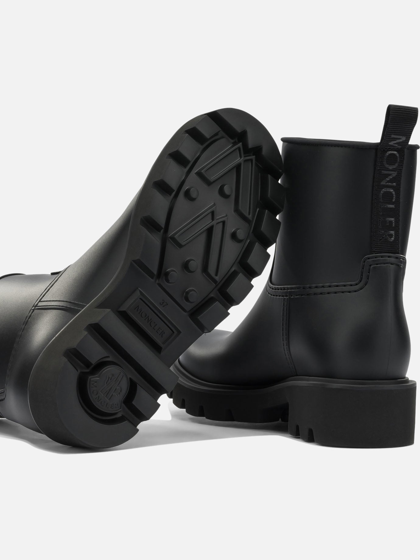 Knee-high 100% pvc - 80% polyamide 20% elastane  Black - Moncler Women | PDP | VIETTI Online Store | thumbnail_5