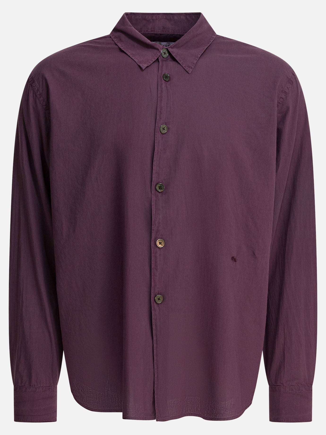 Casual shirts Solid colour  Bordeaux - Our Legacy Men | PDP | VIETTI Online Store | Zoom-Modal
