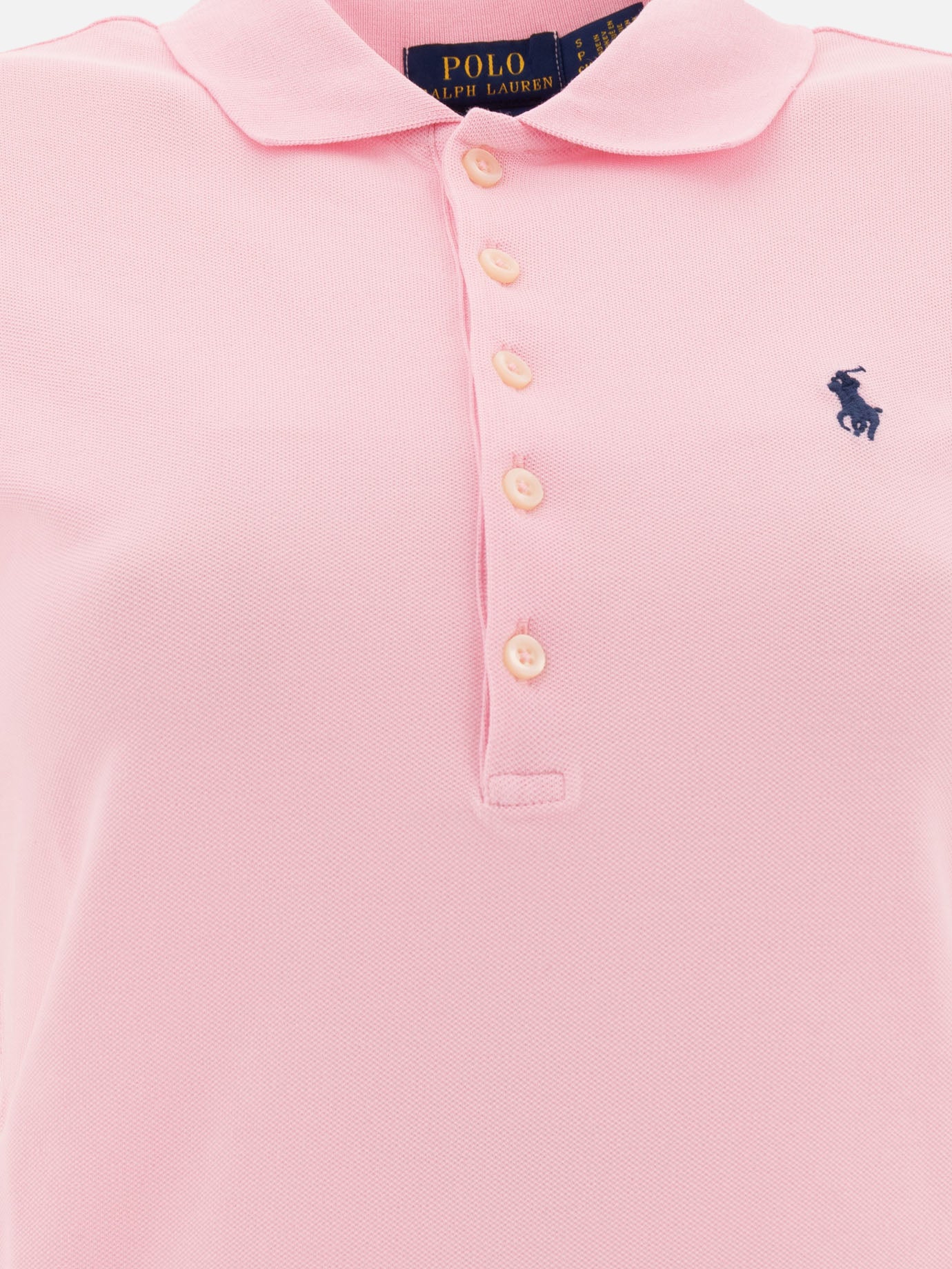 Polo con bottoni Logo  Rosa - Polo Ralph Lauren Donna | PDP | VIETTI Online Store | thumbnail_3