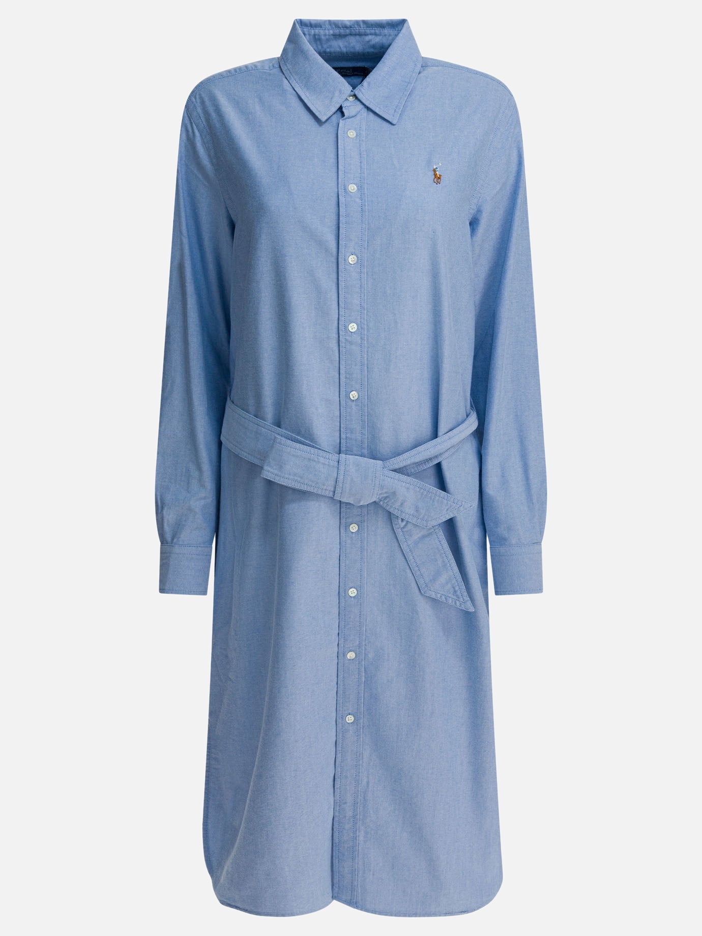 Abiti midi Logo  Blu - Polo Ralph Lauren Donna | PDP | VIETTI Online Store | Zoom-Modal
