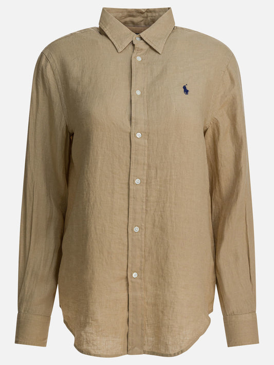 Casual shirts Logo  Beige - Polo Ralph Lauren Women | PDP | VIETTI Online Store 
