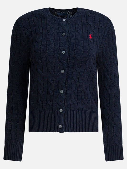Cardigan Logo  Blu - Polo Ralph Lauren Donna | PLP | VIETTI Online Store 
