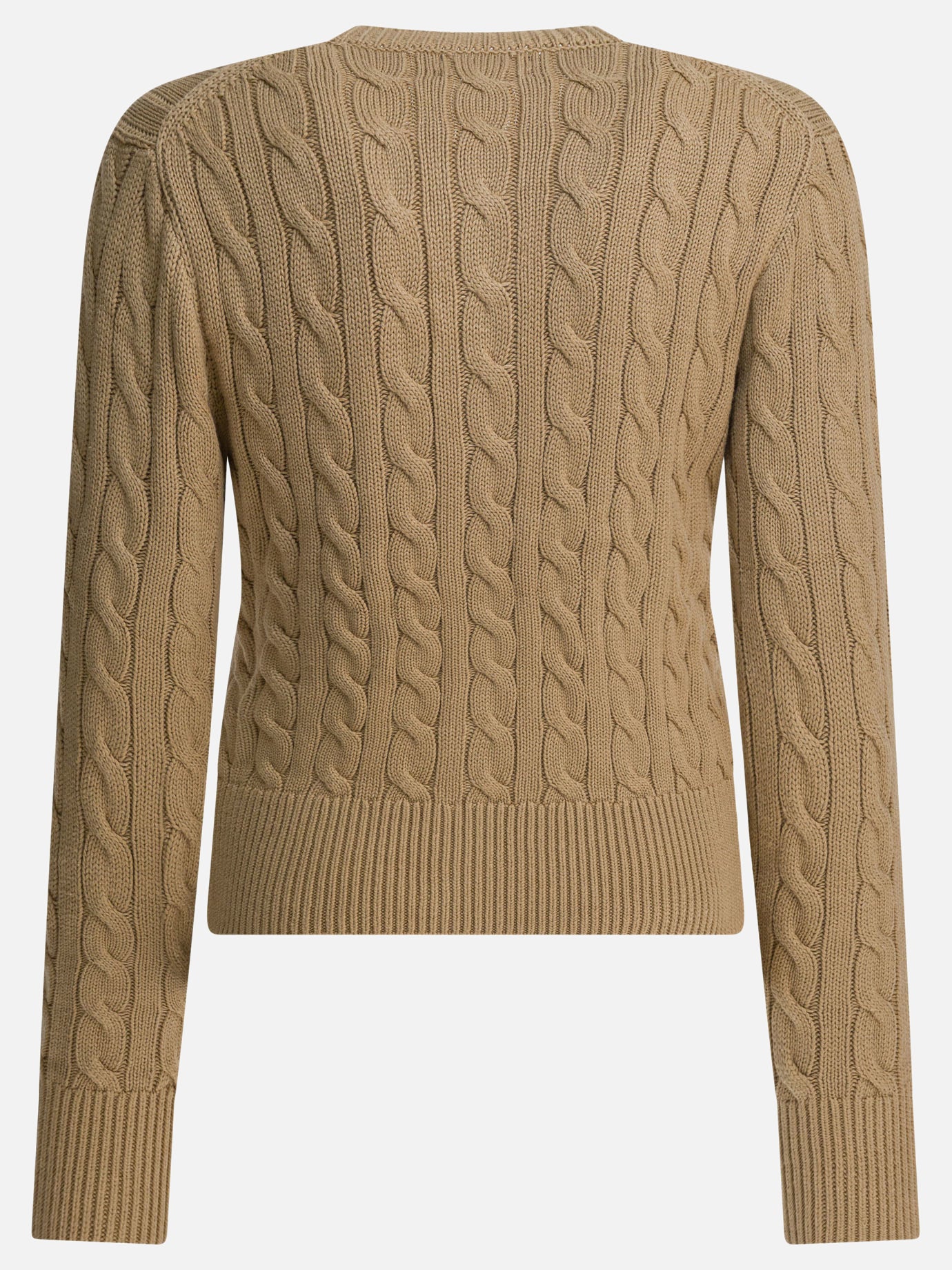 Cardigan Logo  Beige - Polo Ralph Lauren Donna | PDP | VIETTI Online Store | Zoom-Modal_2
