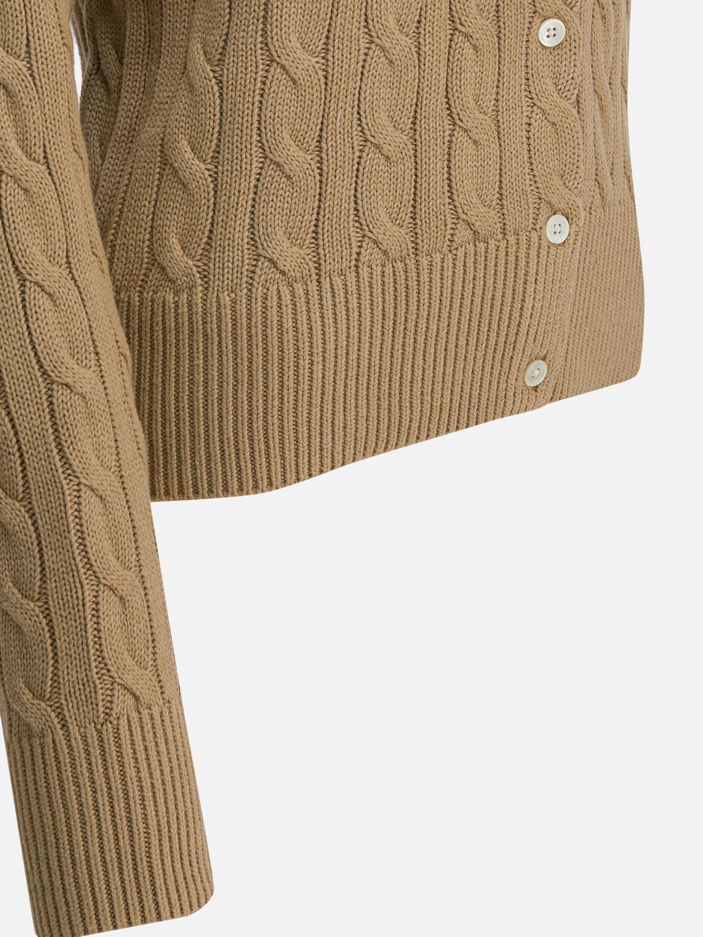 Cardigan Logo  Beige - Polo Ralph Lauren Donna | PDP | VIETTI Online Store | thumbnail_4