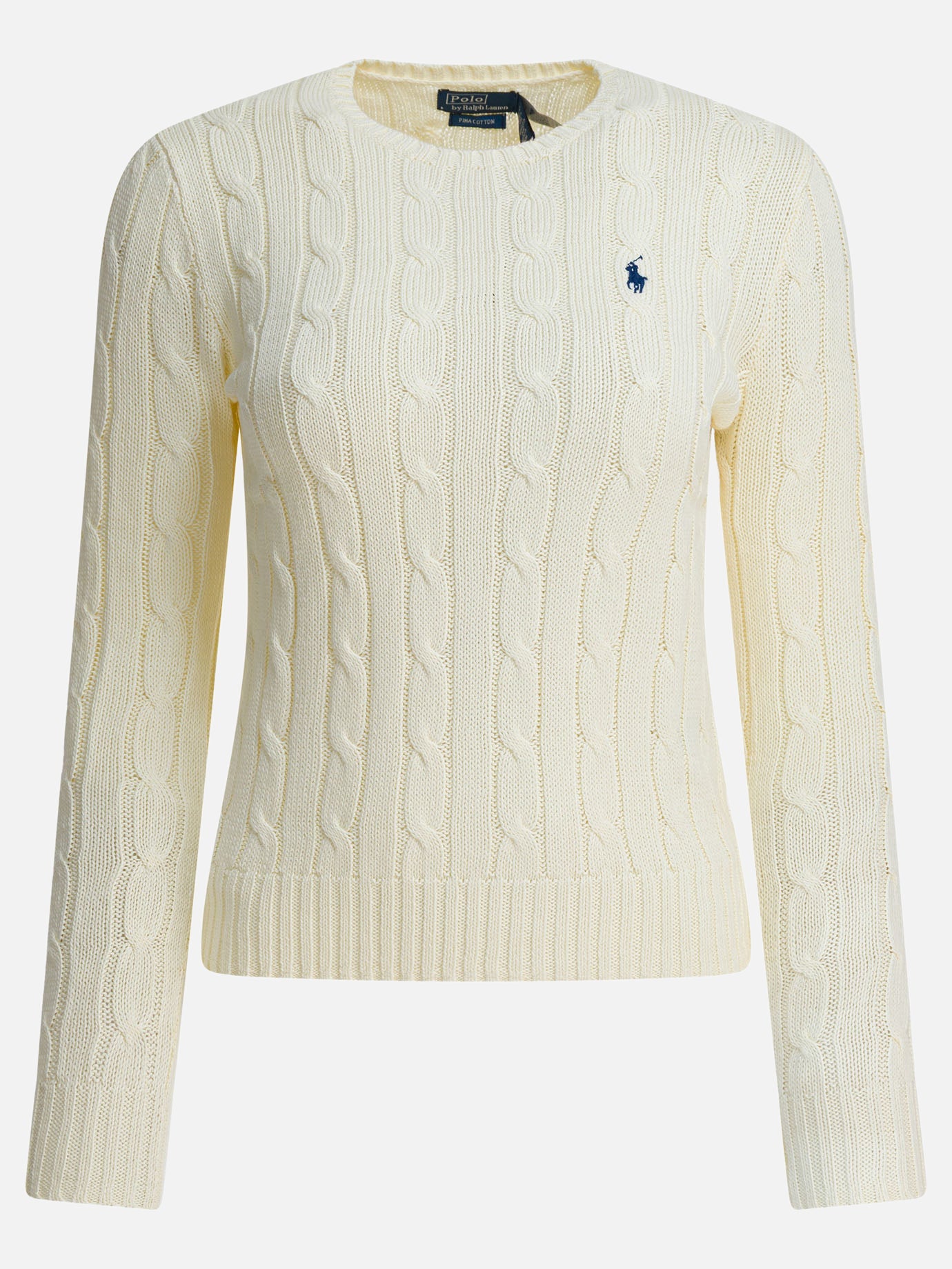 Maglioni girocollo Logo  Bianco - Polo Ralph Lauren Donna | PDP | VIETTI Online Store | Zoom-Modal
