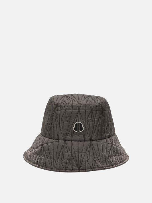 Bucket hats 100% polyester - Lining: 100% polyester - Padding: 100% polyester - Other fabric: 75% cotton 25% polyester  Grey - Rick Owens Women | PLP | VIETTI Online Store 
