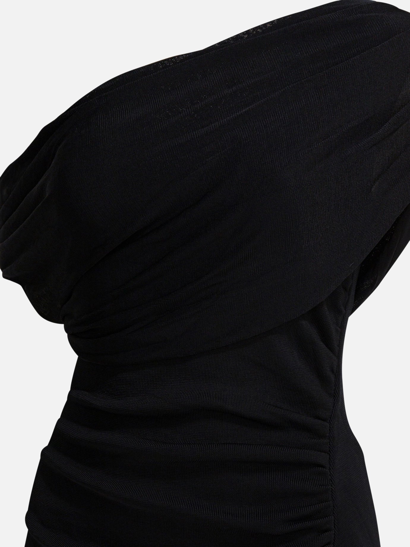 Abiti midi Solid colour  Nero - Self-portrait Donna | PDP | VIETTI Online Store | Zoom-Modal_4

