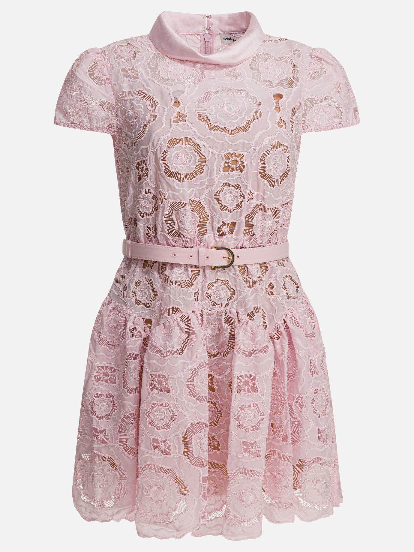 Mini dresses Solid colour  Pink - Self-portrait Women | PDP | VIETTI Online Store | Zoom-Modal
