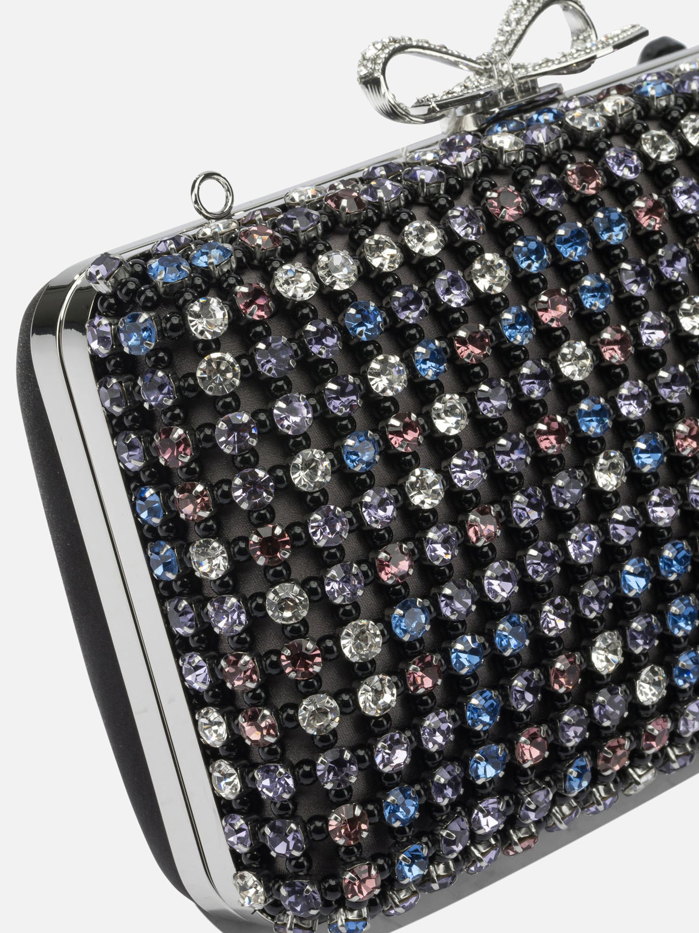 Pouch 97% polyester 3% elastane  Black - Self-portrait Women | PDP | VIETTI Online Store | thumbnail_4