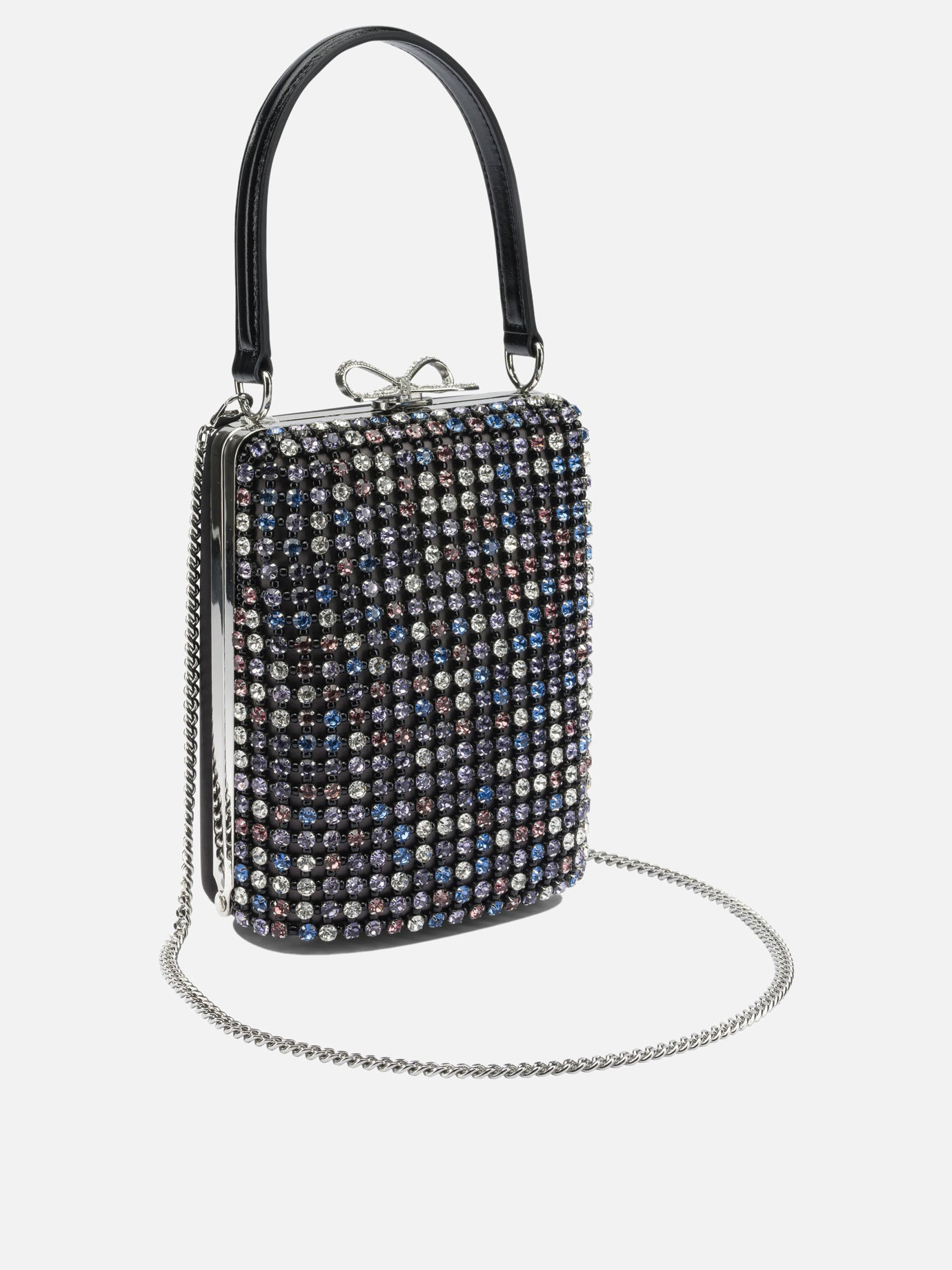 Mini bags 97% polyester 3% elastane  Black - Self-portrait Women | PDP | VIETTI Online Store | thumbnail_2