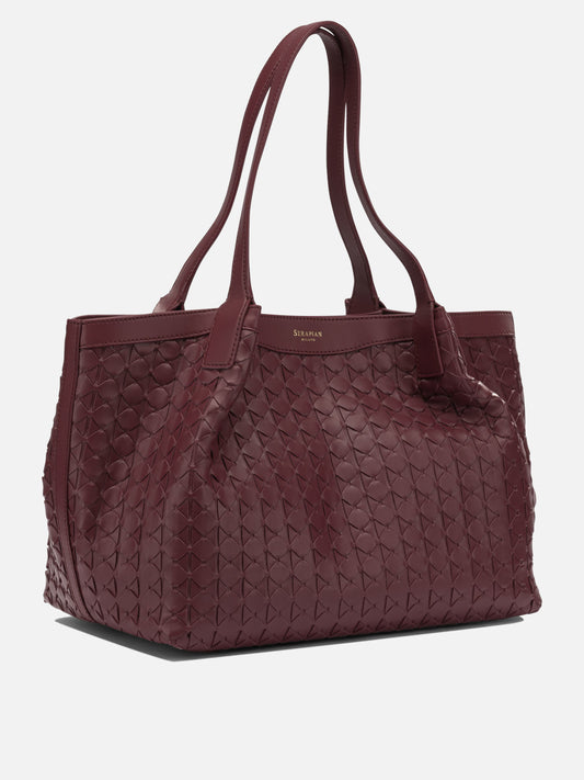 Small bags 100% nappa leather  Bordeaux - Serapian Women | PLP | VIETTI Online Store | 2
