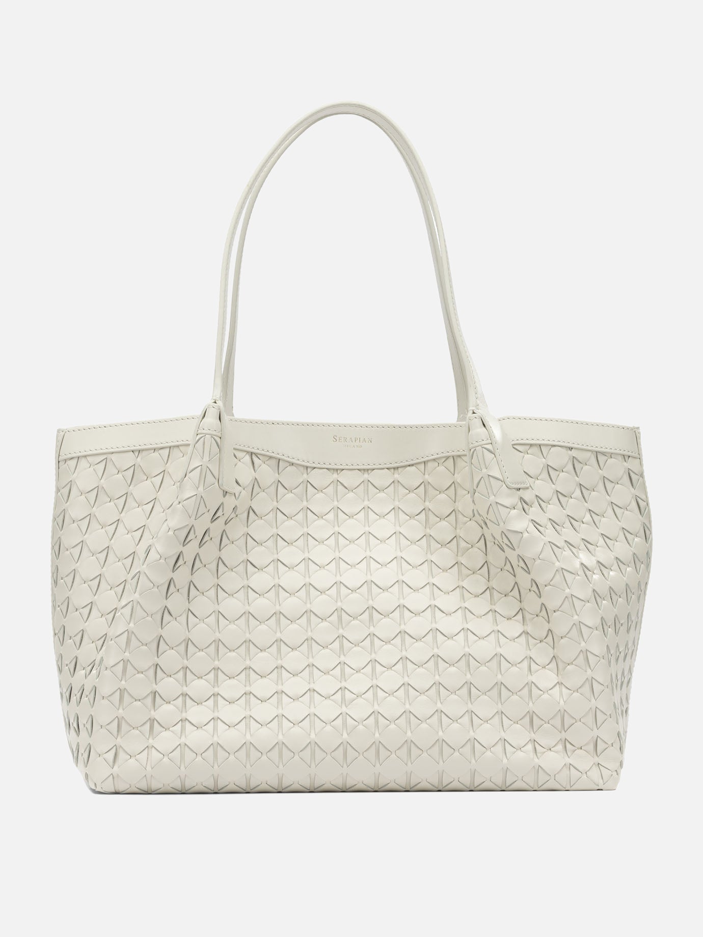 Small bags 100% nappa leather  White - Serapian Women | PDP | VIETTI Online Store | Zoom-Modal
