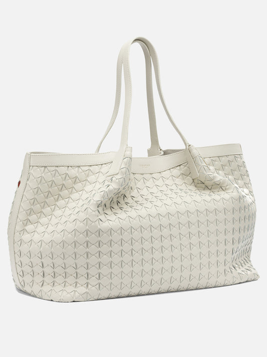 Large bags 100% nappa leather  White - Serapian Women | PLP | VIETTI Online Store | 2
