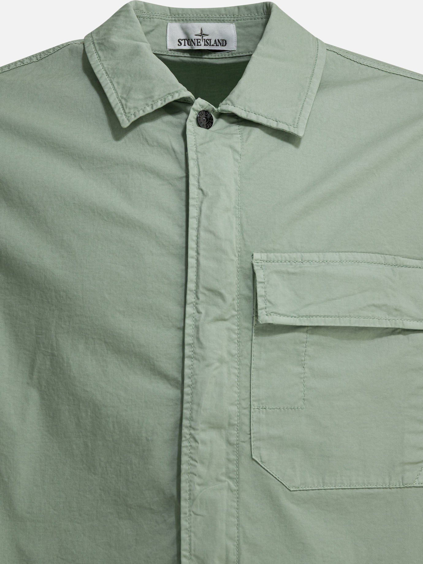 Overshirt jackets Solid colour  Green - Stone Island Men | PDP | VIETTI Online Store | Zoom-Modal_3
