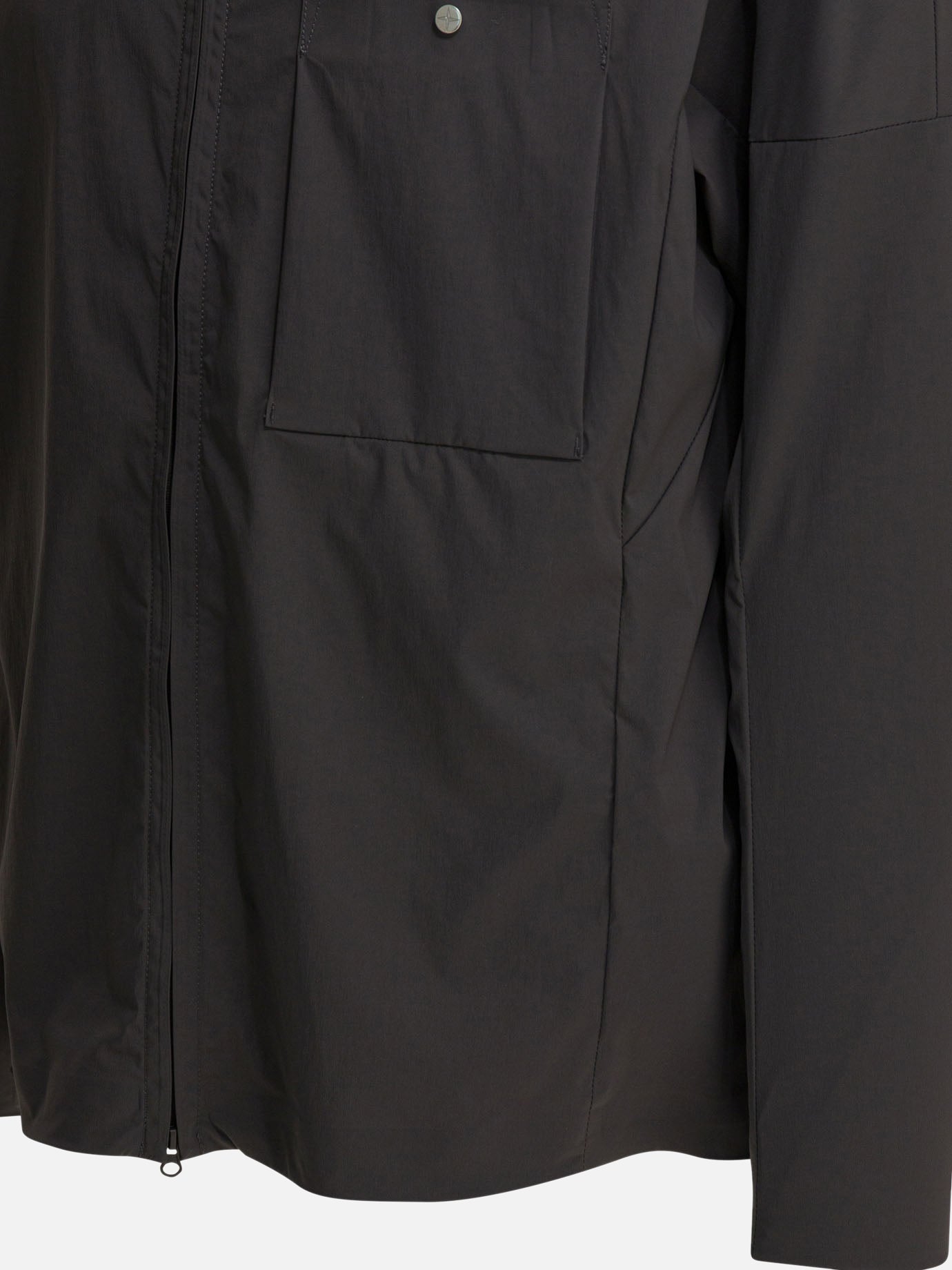 Overshirt jackets Solid colour  Grey - Stone Island Men | PDP | VIETTI Online Store | Zoom-Modal_4
