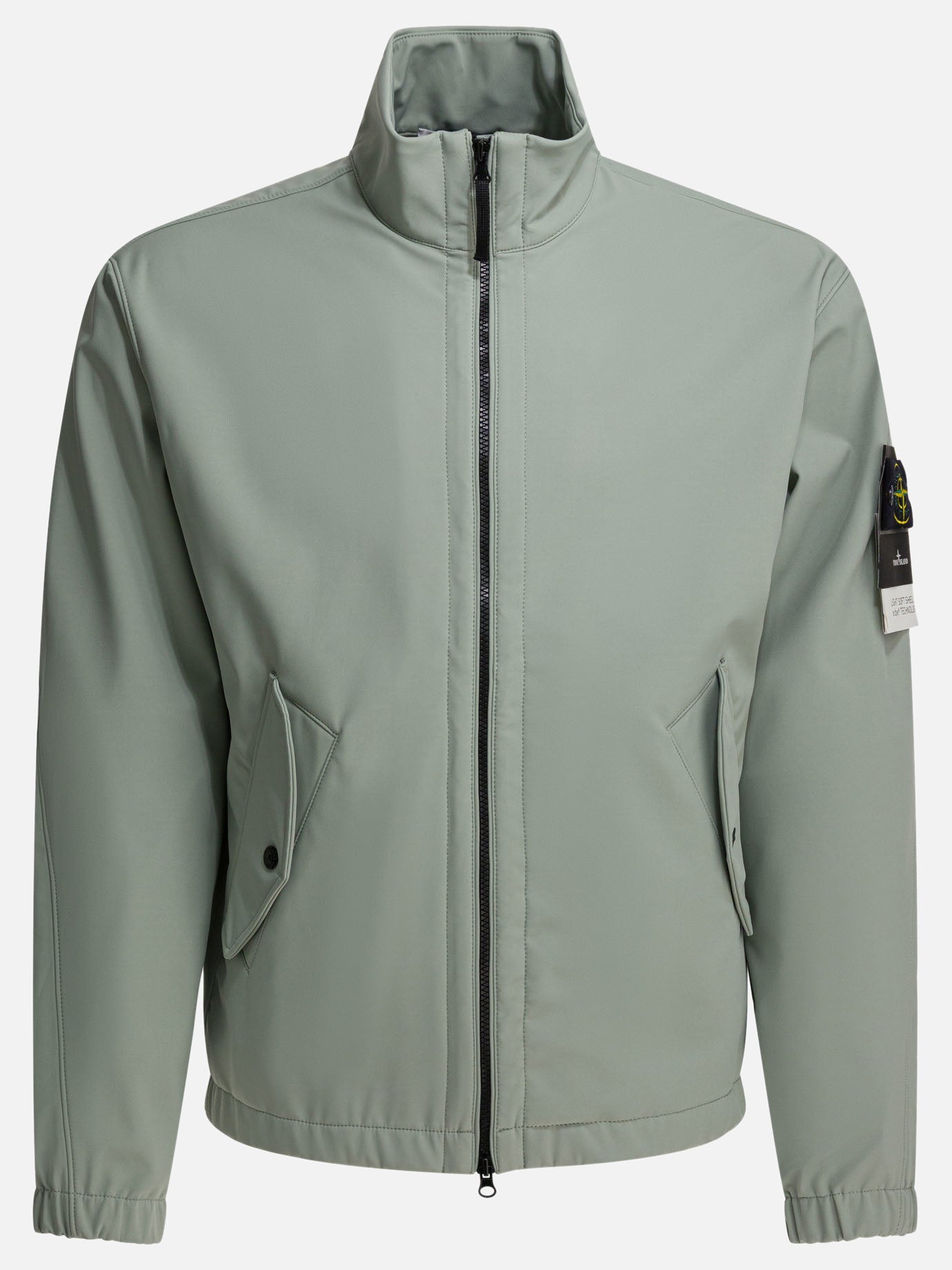 Raincoats & Trench coats Logo  Green - Stone Island Men | PDP | VIETTI Online Store | Zoom-Modal
