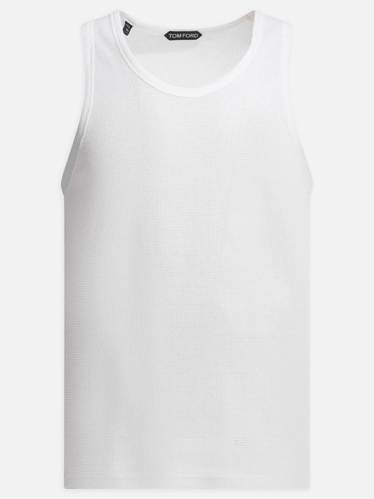 Tank tops 100% cotton  White - Tom Ford Men | PLP | VIETTI Online Store 

