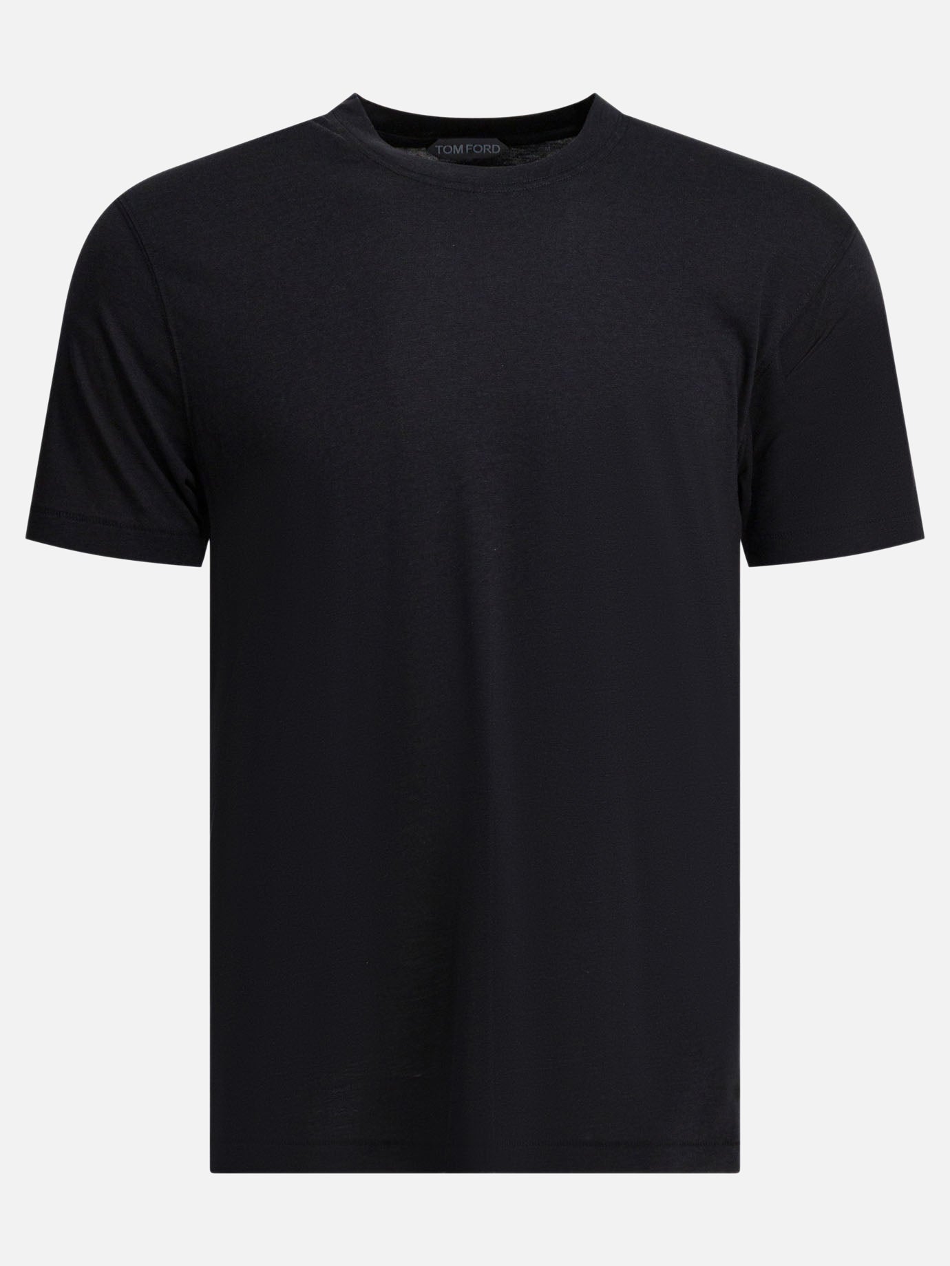 Crewneck t-shirts Solid colour  Black - Tom Ford Men | PDP | VIETTI Online Store | Zoom-Modal
