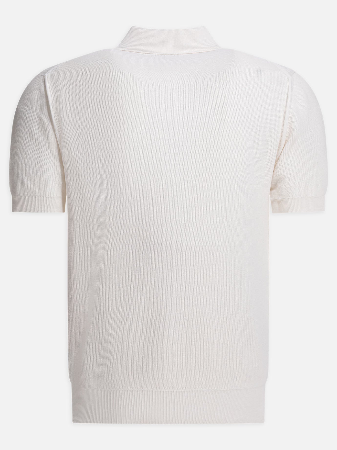 Polo shirts with buttons Solid colour  White - Tom Ford Men | PDP | VIETTI Online Store | thumbnail_2