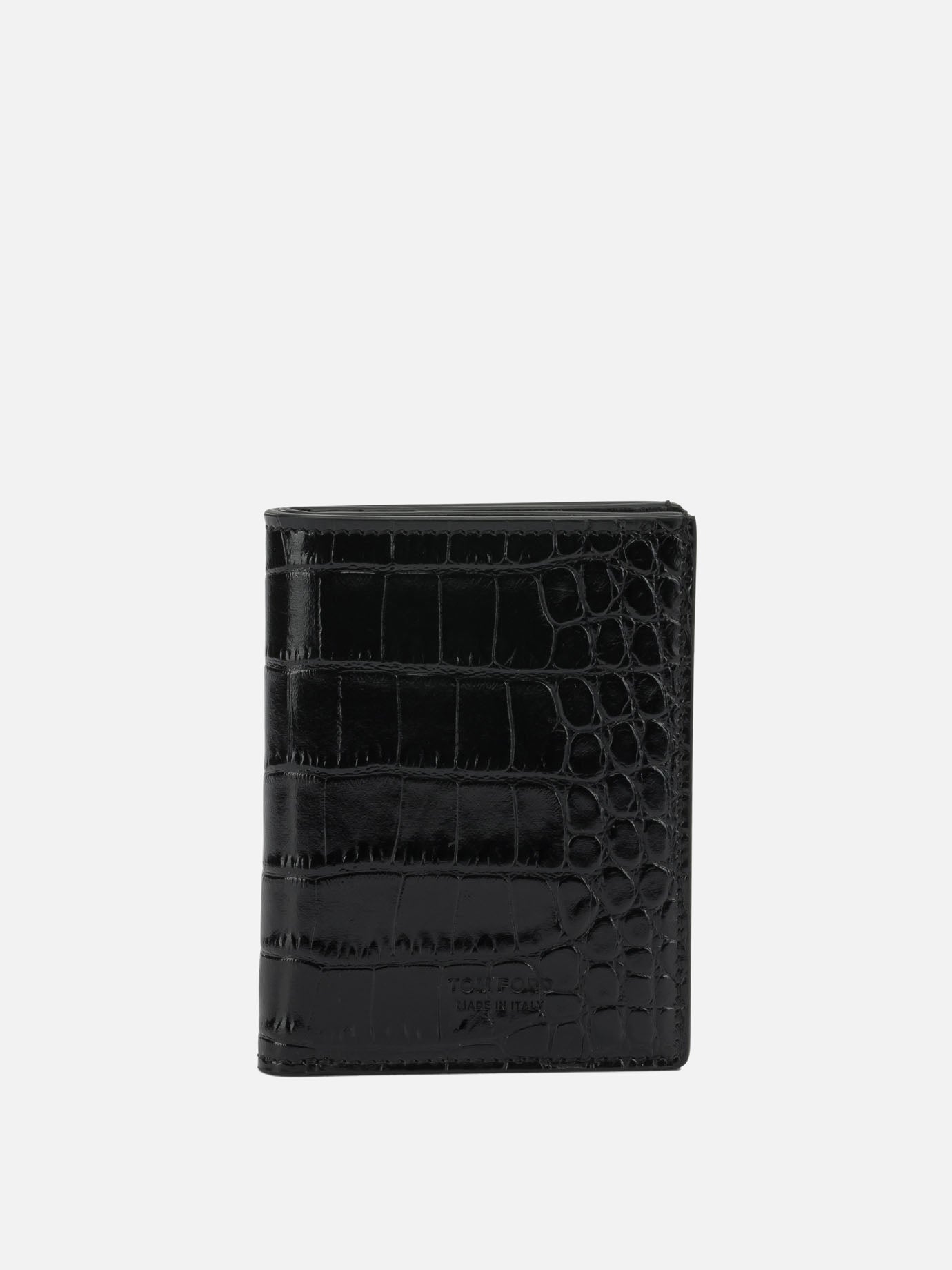 Portacarte 100% calf leather  Nero - Tom Ford Uomo | PDP | VIETTI Online Store | thumbnail
