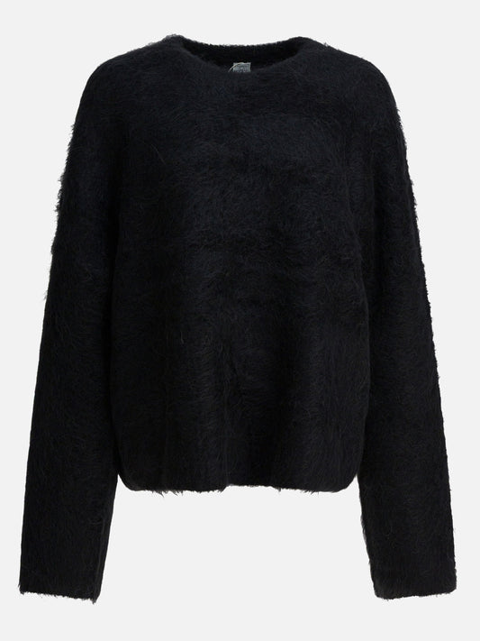 Crewneck sweaters Solid colour  Black - Toteme Women | PLP | VIETTI Online Store 

