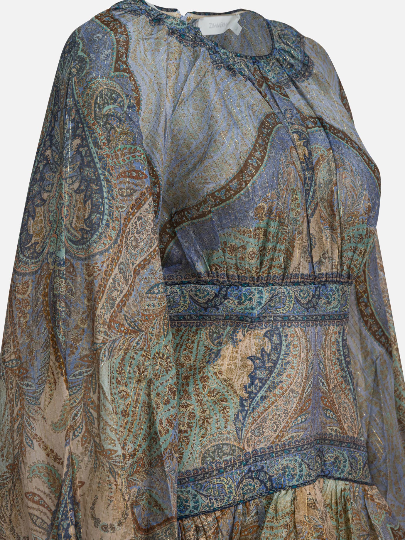 Abiti corti Paisley  Blu - Zimmermann Donna | PDP | VIETTI Online Store | Zoom-Modal_4
