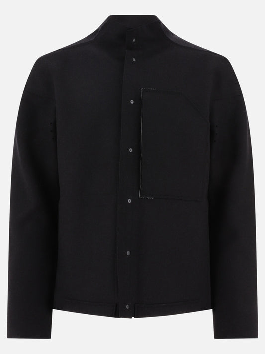 Giacche a vento 100% wool  Nero - Acronym Uomo | PLP | VIETTI Online Store 
